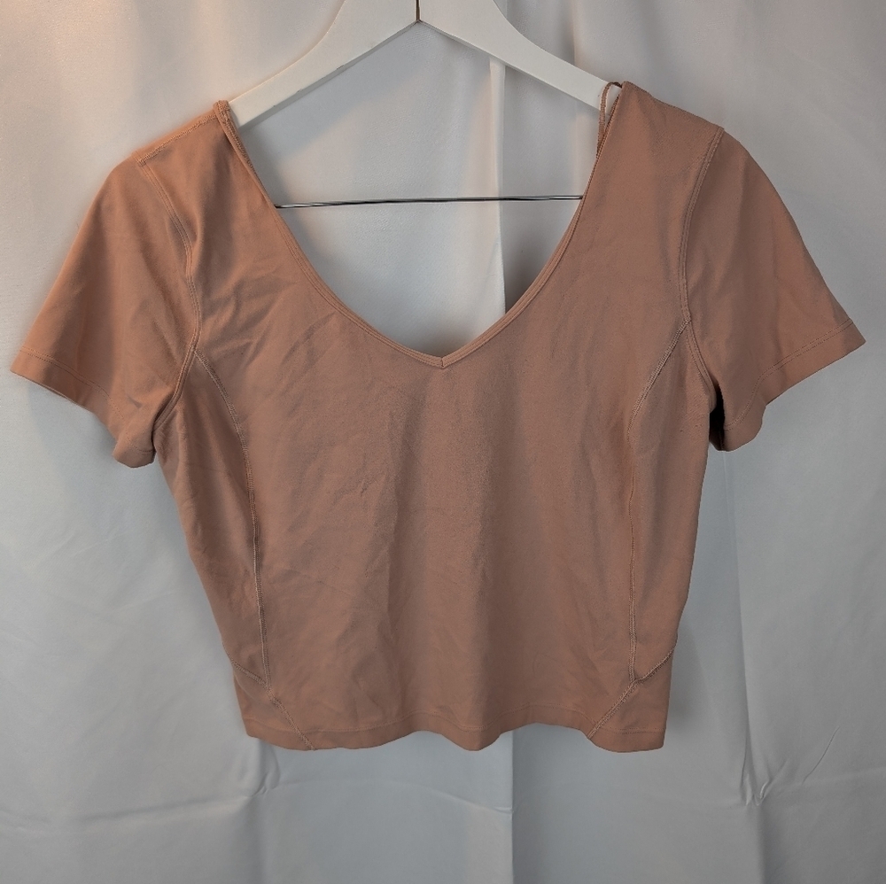 Lululemon Align V-Neck Top Size L(By Measurements) In VGUC